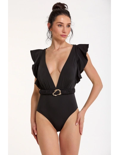 Argento 0557-3001 Kadın Derin V Yaka Mayo