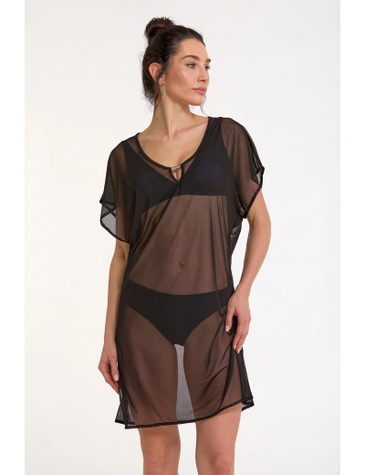 Argento 2095-3001 Kadın Aksesuarlı Kısa Kaftan