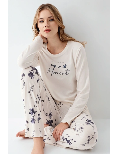 Arnetta 3411-S Kadın Uzun Kol Pijama Takım