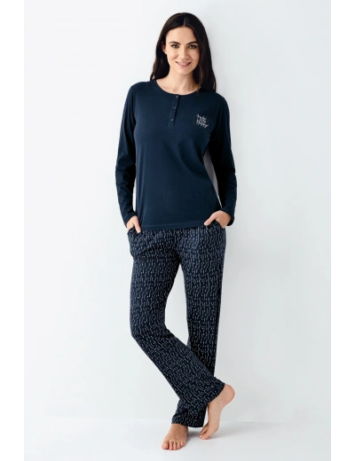 Arnetta 3429-S Kadın Uzun Kol Pijama Takım