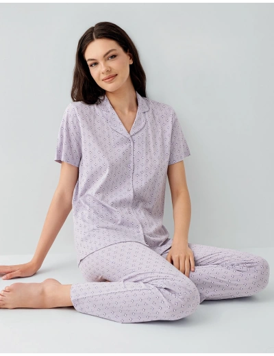 Arnetta 3552-S Kadın Gömlek Pijama Takım