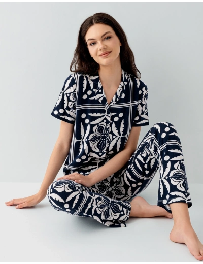 Arnetta 3567-S Kadın Gömlek Pijama Takım