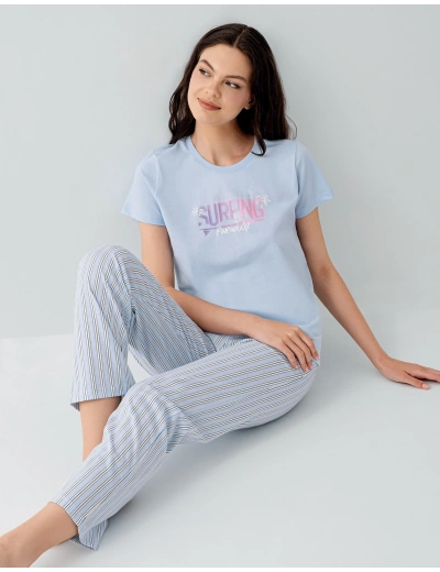 Arnetta 3598-S Kısa Kol Pijama Takımı