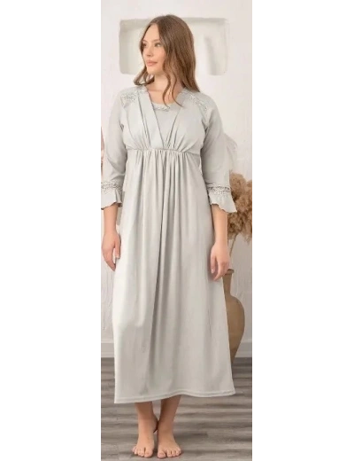 Bone 5904 Kadın Lohusa Melissa Spor Gecelik