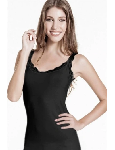 Çift Kaplan 714 Bayan Dantelli Atlet