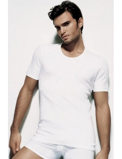 Çift Kaplan 840 Bisiklet Yaka Ribana Atllet