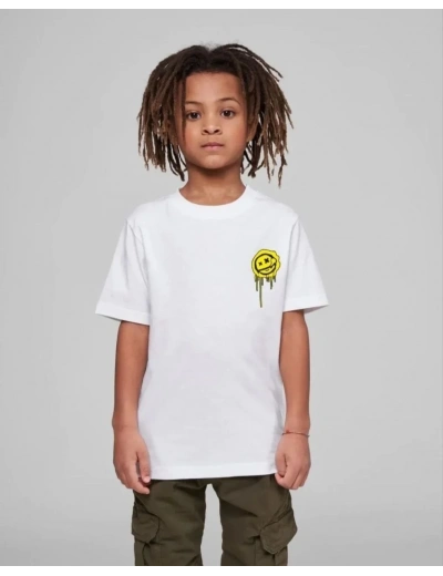 Çocuk Unisex Baskılı T-Shirt - Beyaz