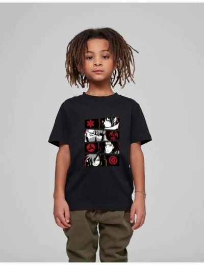 Çocuk Unisex Baskılı T-Shirt - Siyah