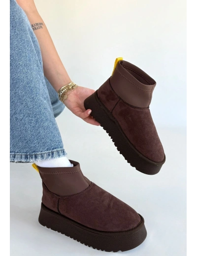 Cuen Kahverengi Süet Bot