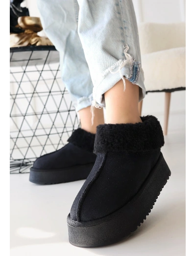 Edali Siyah Süet Bot