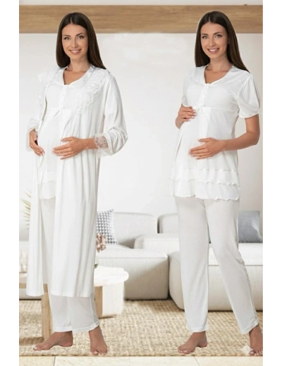 Effortt 8024 Sabahlıklı Lohusa Pijama