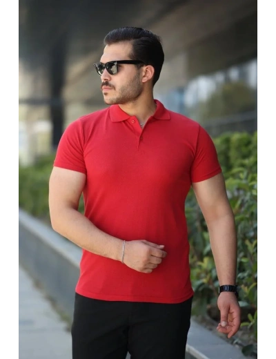 Erkek Kısa Kollu Yakalı Tişört