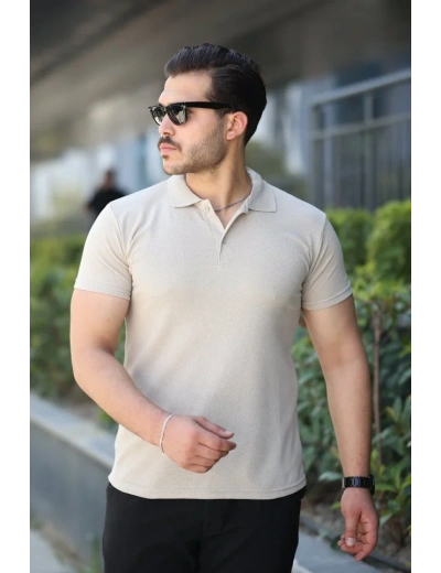 Erkek Kısa Kollu Yakalı Tişört