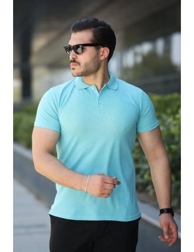 Erkek Kısa Kollu Yakalı Tişört