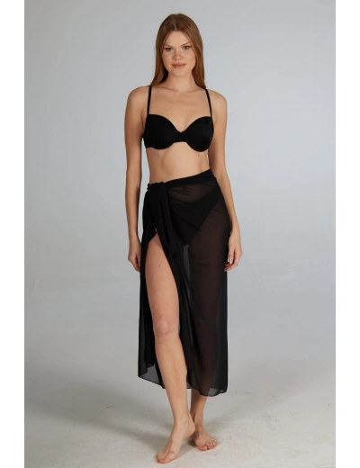 Estiva 6000 Kadın Düz Şifon Pareo