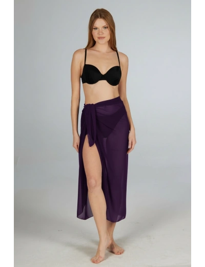 Estiva 6000 Kadın Düz Şifon Pareo