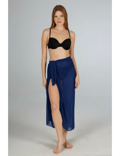 Estiva 6000 Kadın Düz Şifon Pareo