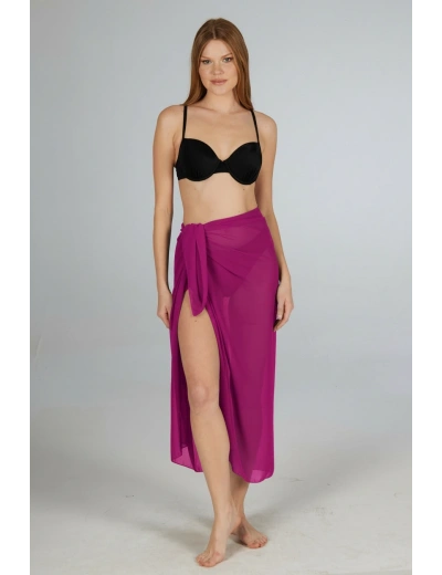 Estiva 6000 Kadın Düz Şifon Pareo