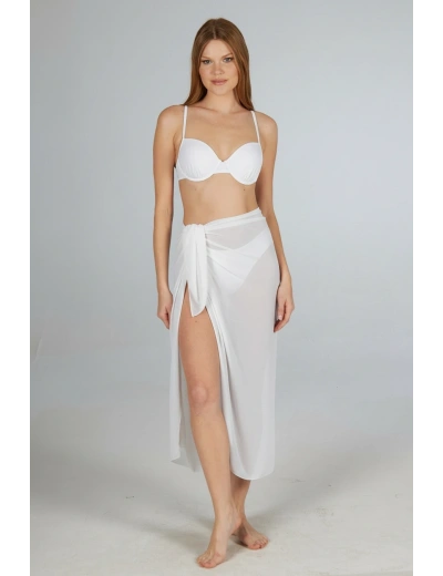 Estiva 6000 Kadın Düz Şifon Pareo