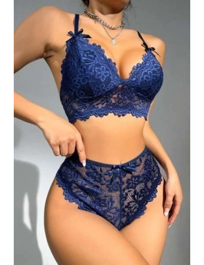 For Dreams 8455 Dantel Bralet Sütyen Takım