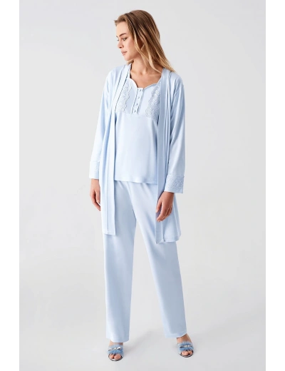 Freshness 321 Kadın Sabahlıklı Pijama Takımı
