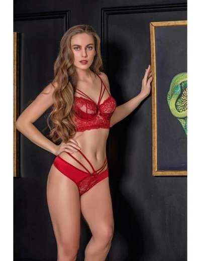 Gallipoli 31632 Transparan Bralet Ve String Takım