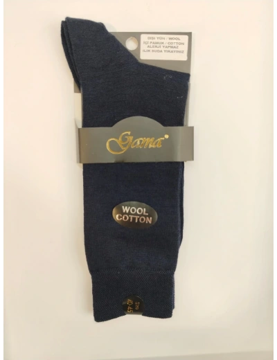 Gama 382 Erkek Merinos Yün Çorap