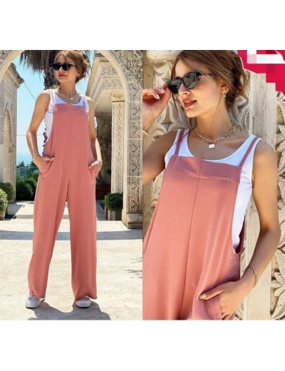 Kadın İp Askılı Atlet Detay Aerobin Salaş Tulum