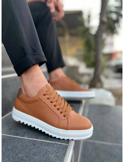 KB-DX2 Kuback Taba Deri Günlük Erkek Ayakkabı