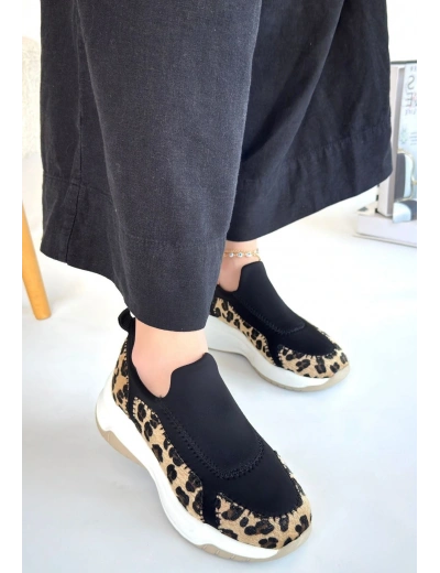 Kendy Leopar Süet Spor Ayakkabı