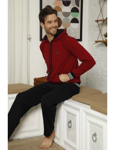 Kocabey 7208 Erkek Kapişonlu Eşofman Takım