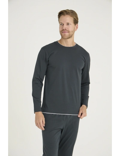 Kocabey 9222 Erkek O.Yaka Pijama Takım