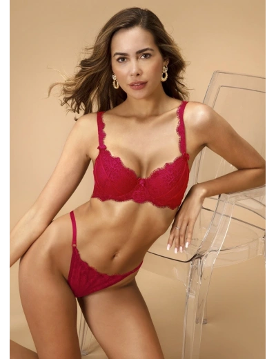 Nurteks 4320 Desteksiz Dantelli Sütyen Takımı