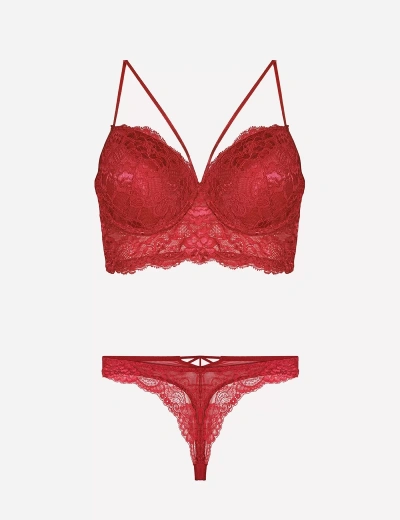 Nurteks 4330 Desteksiz Dantelli Sütyen Takım