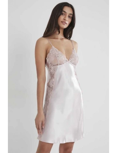 Pierre Cardin 624 Kısa Saten Gecelik