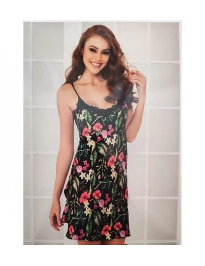 Pierre Cardin 865 Kısa Saten Gecelik