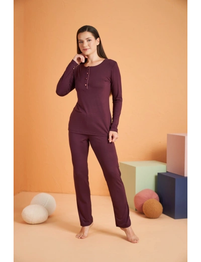 PJS 28048 Kadın Patlı Pijama Takım