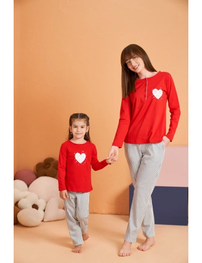 Pjs 28062 Kadın Patlı Pijama Takım