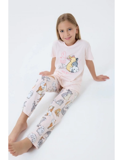 RolyPoly 3774-G Kız Garson Pijama Takım