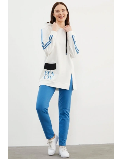 Sementa 76137 Kapüşonlu Oversize Eşofman Takım