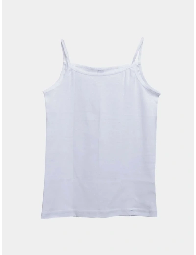 Star 610 Tekli Kız Çocuk İp Askılı Atlet