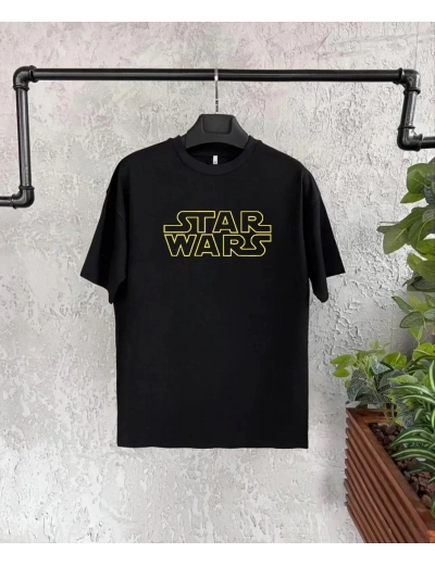 Star Wars Baskılı Çocuk - Siyah