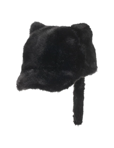 Suyutti K24440-06-001 Bayan Kürklü Siperli Şapka