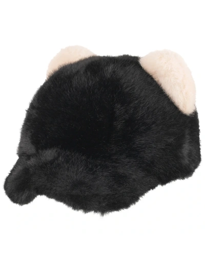 Suyutti K24440-07 Bayan Kürklü Siperli Şapka