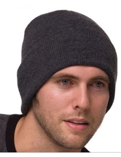 Tam Kalıp Kışlık Triko Bere - Antrasit