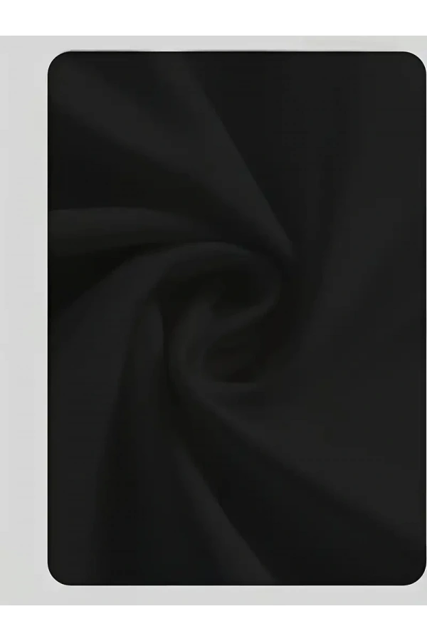 20/1 Penye Compack Start All Over Baskılı Oversize Bisiklet Yaka Kısa Kol T-shirt - Siyah