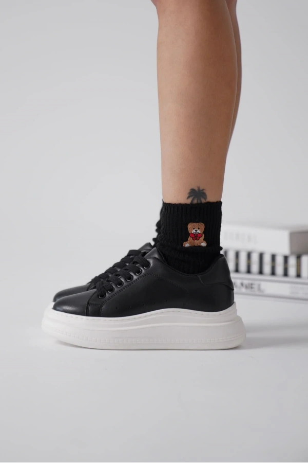 Bella Siyah Kadın Spor Ayakkabı