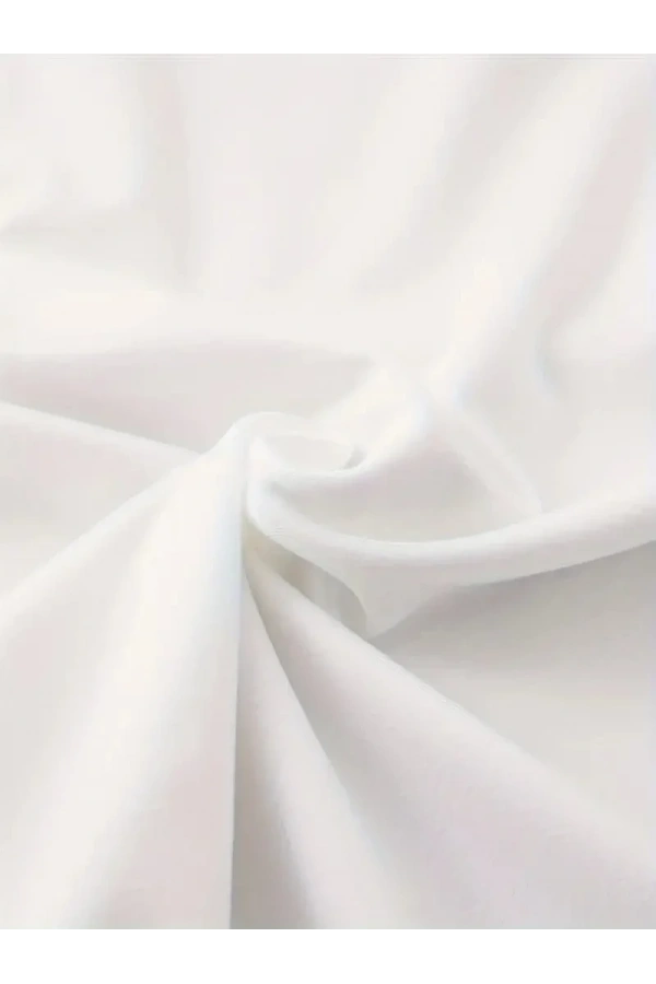 Do What Makes You Happy Unisex Linemen Oversize Baskılı T-shirt - Beyaz