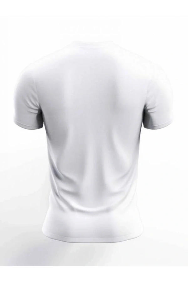 Erkek Jehova Baskılı Süprem T-shirt