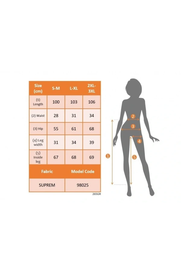 Kadın Desenli Süprem Pantolon